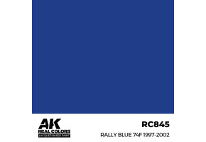 Акрилова фарба на спиртовій основі Rally Blue 74F 1997-2002 АК-interactive RC845