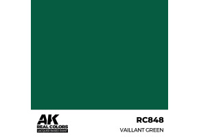 Акрилова фарба на спиртовій основі Vaillant Green / Зелений Вайллант АК-interactive RC848