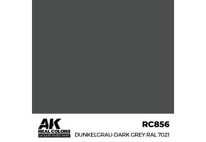 Акрилова фарба на основі Dunkelgrau-Dark Grey RAL 7021 АК-interactive RC856