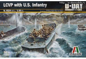  LCVP with U.S. INFANTRY