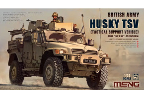 Scale model 1/35 armored car Husky Meng VS-009