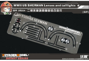 WWII US SHERMAN Lenses and taillights (For All)