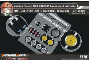 Modern French AMX-30B MBT Lenses and taillights (Meng TS-013 )