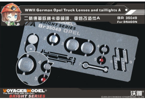 WWII German Opel Truck Lenses and taillights A（For DRAGON ）