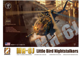 Збірна модель 1/35 Американський вертоліт MH-6J Little Bird Nightstalkers Zimi ZM50002