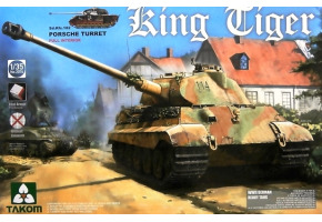 German Heavy Tank Sd.Kfz.182 King Tiger Porsche Turret w/interior [without Zimmerit]