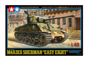 Збірна модель 1/48 Танк M4A3E8 Sherman "Easy Eight" Tamiya 32595