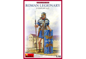 Сборная модель 1/16 Фигура Римский легионер II века н.э. МиниАрт 16007