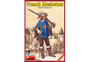 Французский мушкетер. XVII в.