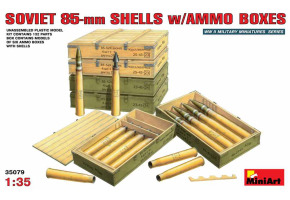 Soviet 85 mm ammunition boxes