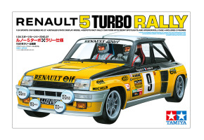 Збірна модель 1/24 Автомобіль Renault 5 Turbo Rally Tamiya 24027