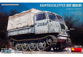 Scale model 1/35 Half-track tractor Raupenschlepper Ost RSO/01 early version MiniArt 35478