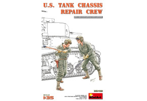 Scale model 1/35 Figures Repair team chassis tanks USA MiniArt 35481