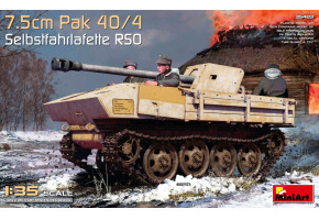 Scale model 1/35 Selbstfahrlafette RSO 7,5cm Pak 40/4 MiniArt 35483