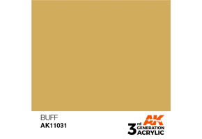 Acrylic paint BUFF – STANDARD AK-interactive AK11031