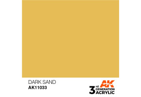 Акриловая краска DARK SAND – STANDARD / ТЕМНО-ПЕСОЧНЫЙ АК-интерактив AK11033
