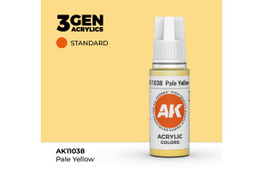 Акрилова фарба PALE YELLOW – STANDARD / БЛІДНО-ЖОВТИЙ AK-interactive AK11038