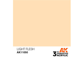 Акрилова фарба LIGHT FLESH – STANDARD / СВІТЛА ШКІРА Acrylic paint AK11050