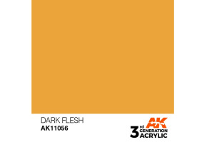 Acrylic paint DARK FLESH – STANDARD / DARK SKIN AK-interactive AK11056