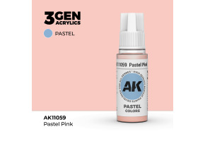 Акрилова фарба PASTEL PINK – PASTEL / ПАСТЕЛЬНИЙ РОЖЕВИЙ AK-interactive AK11059