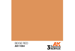 Акриловая краска BEIGE RED – STANDARD / БЕЖЕВЫЙ КРАСНЫЙ АК-интерактив AK11064