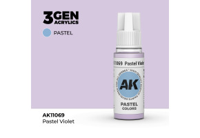 Акрилова фарба PASTEL VIOLET - PASTEL / ПАСТЕЛЬНИЙ БУЗКОВИЙ AK-interactive AK11069