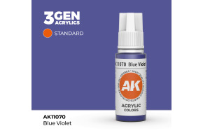Акрилова фарба BLUE VIOLET – STANDARD / СИНЬО-ЛІЛОВИЙ AK-interactive AK11070