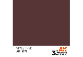 Акриловая краска VIOLET RED – STANDARD / ЛИЛОВО-КРАСНЫЙ АК-интерактив AK11075