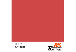 Acrylic paint RUBY – STANDARD / RUBY AK-interactive AK11084