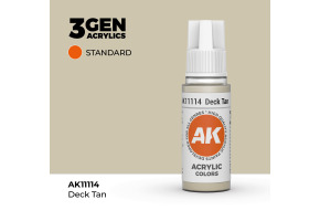 Акрилова фарба DECK TAN – STANDARD / ПАЛУБНА ДОШКА AK-interactive AK11114