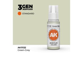 Акрилова фарба GREEN-GREY – STANDARD / ЗЕЛЕНО-СІРИЙ AK-interactive AK11132