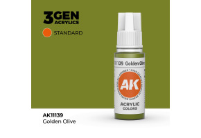 Акрилова фарба GOLDEN OLIVE – STANDARD / ЗОЛОТИЙ ОЛИВКОВИЙ AK-interactive AK11139