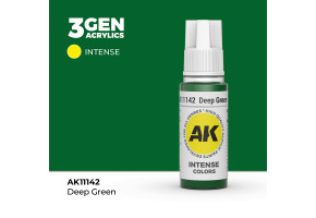 Акрилова фарба DEEP GREEN – INTENSE / ГЛИБОКИЙ ЗЕЛЕНИЙ AK-interactive AK11142
