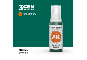 Акрилова фарба EMERALD – STANDARD / СМАРАГДЕВИЙ AK-interactive AK11144