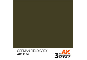 Acrylic paint GERMAN FIELD GRAY – STANDARD / GERMAN FIELD GRAY AK-interactive AK11154