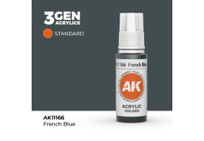 Акрилова фарба FRENCH BLUE – STANDARD / ФРАНЦУЗЬКИЙ СИНІЙ AK-interactive AK11166