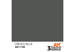 Акрилова фарба FRENCH BLUE – STANDARD / ФРАНЦУЗЬКИЙ СИНІЙ AK-interactive AK11166