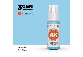 Акрилова фарба SKY BLUE – STANDARD / НЕБЕСНИЙ СИНІЙ AK-interactive AK11175
