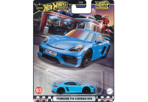 Колекційна модель Hot Wheels Premium Porsche 718 Cayman GT4 GJT68