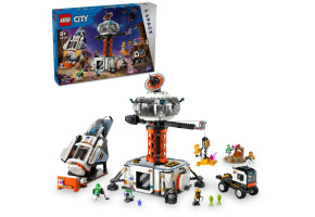 Конструктор LEGO City Космічна база й стартовий майданчик для ракети 60434