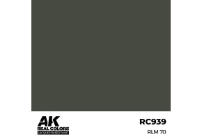 Акрилова фарба на спиртовій основі RLM 70 AK-interactive RC939