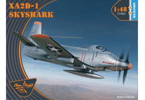 Збірна модель 1/48 Літак XA2D-1 Skyshark Clear Prop 4802