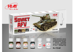 Paint set for Soviet armored vehicles, Soviet AFV