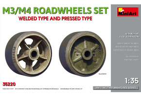 M3/M4 ROADWHEELS SET.