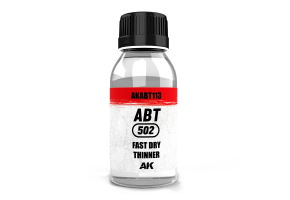 Розріджувач для масляних фарб / Fast Dry Thinner AK-Interactive AKABT113