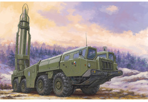 Сборная модель советской (9П117М1) пусковой установки Р17 ракетного комплекса 9К72 "Эльбрус"