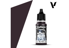Акрилова фарба Чорно-фіолетовий (Black Violet) Vallejo Model Color VAL 70751