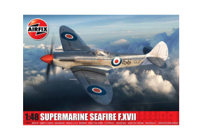 Scale model 1/48 British carrier-based fighter Supermarine Seafire F.XVII Airfix A06102A