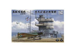 Scale model 1/35 Flight Deck of USS Akagi and Nakajima B5N2 Type 97 "Kate" Torpedo Bomber Border Model BSF-001