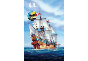 Збірна модель 1/96 Англійський галеон Golden Hind - Стартовий набір Heller 56829